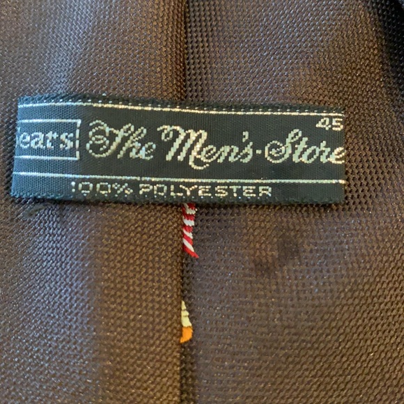 Vintage wide tie from Sears with colonial theme. - Picture 4 of 5